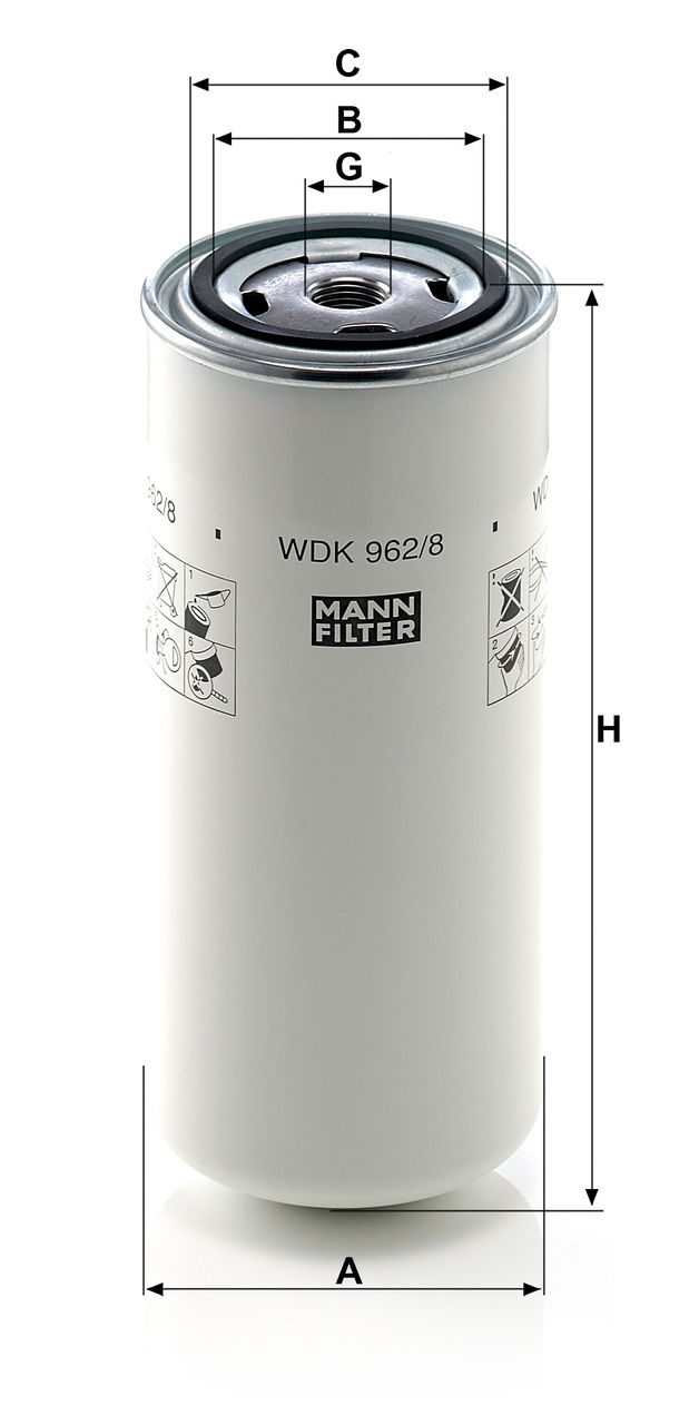 Product Image WDK962/8_MANN-FILTER