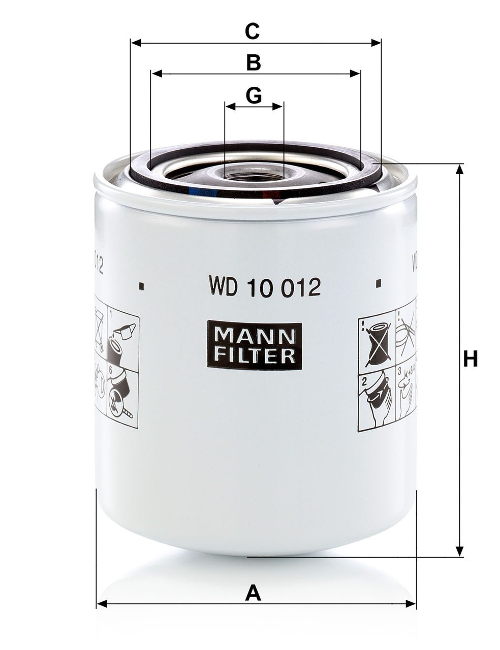 Product Image WD10012_MANN-FILTER