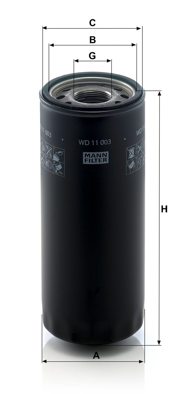 Product Image WD11003_MANN-FILTER