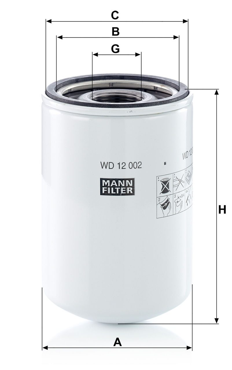 Product Image WD12002_MANN-FILTER