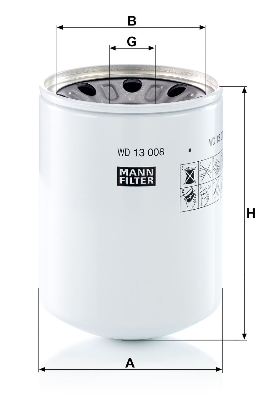 Product Image WD13008X_MANN-FILTER