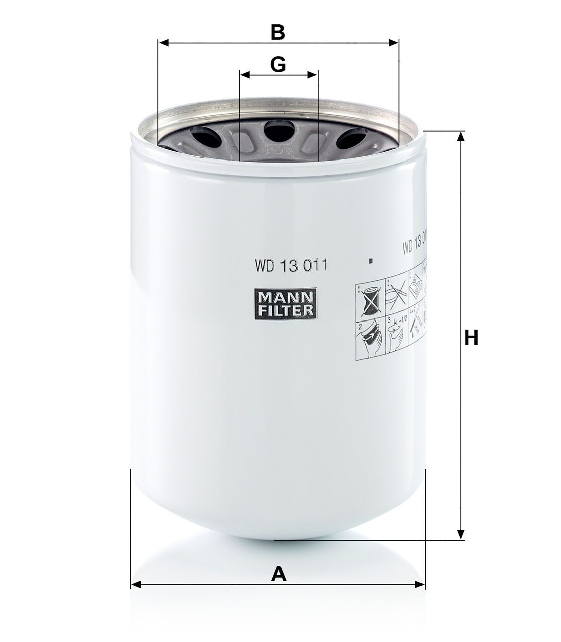 Product Image WD13011X_MANN-FILTER
