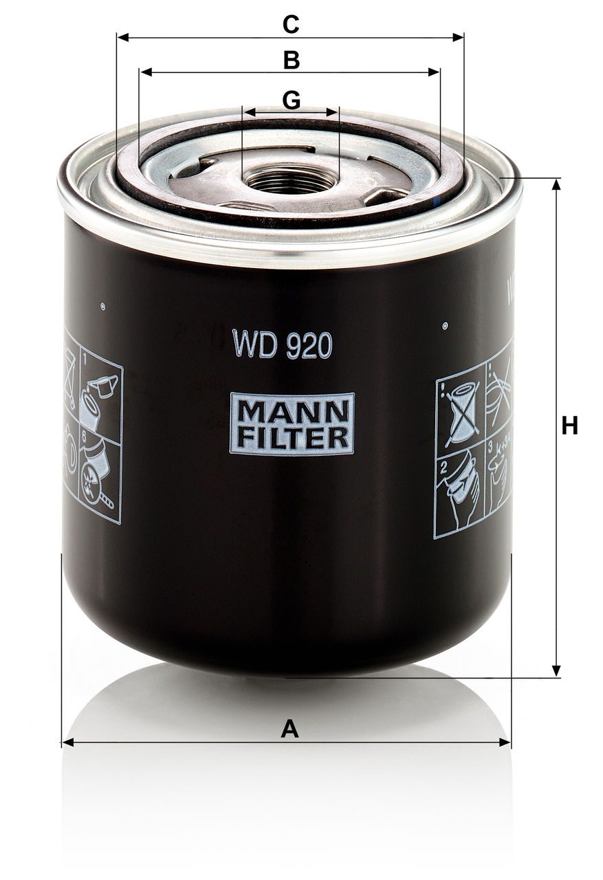 Product Image WD920_MANN-FILTER