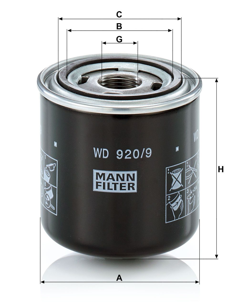 Product Image WD920/9_MANN-FILTER