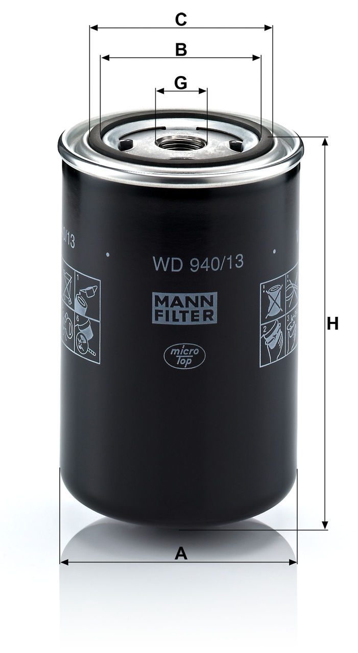 Product Image WD940/13_MANN-FILTER