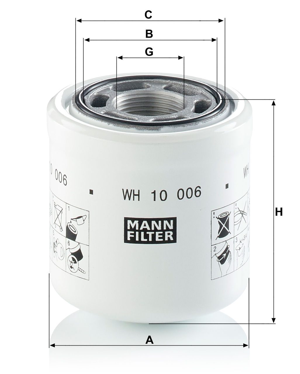 Product Image WH10006_MANN-FILTER