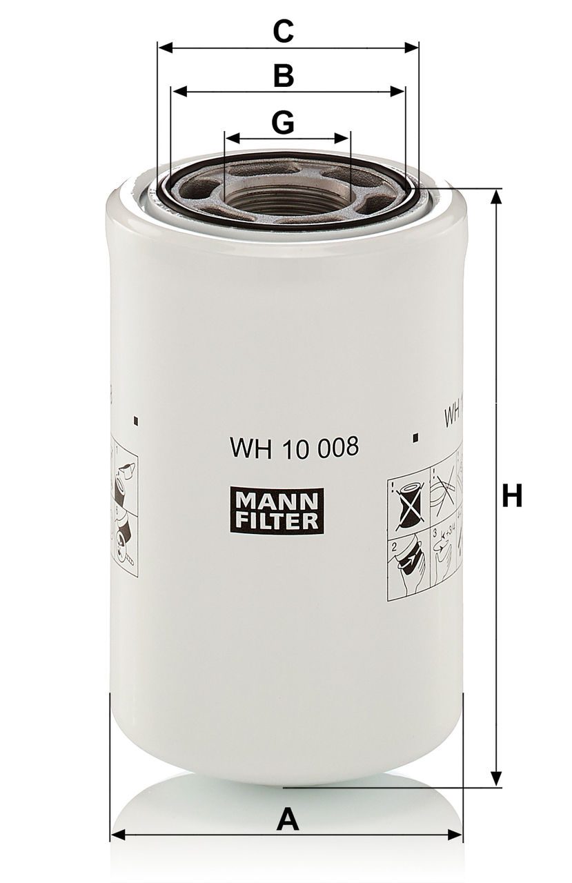 Product Image WH10008_MANN-FILTER