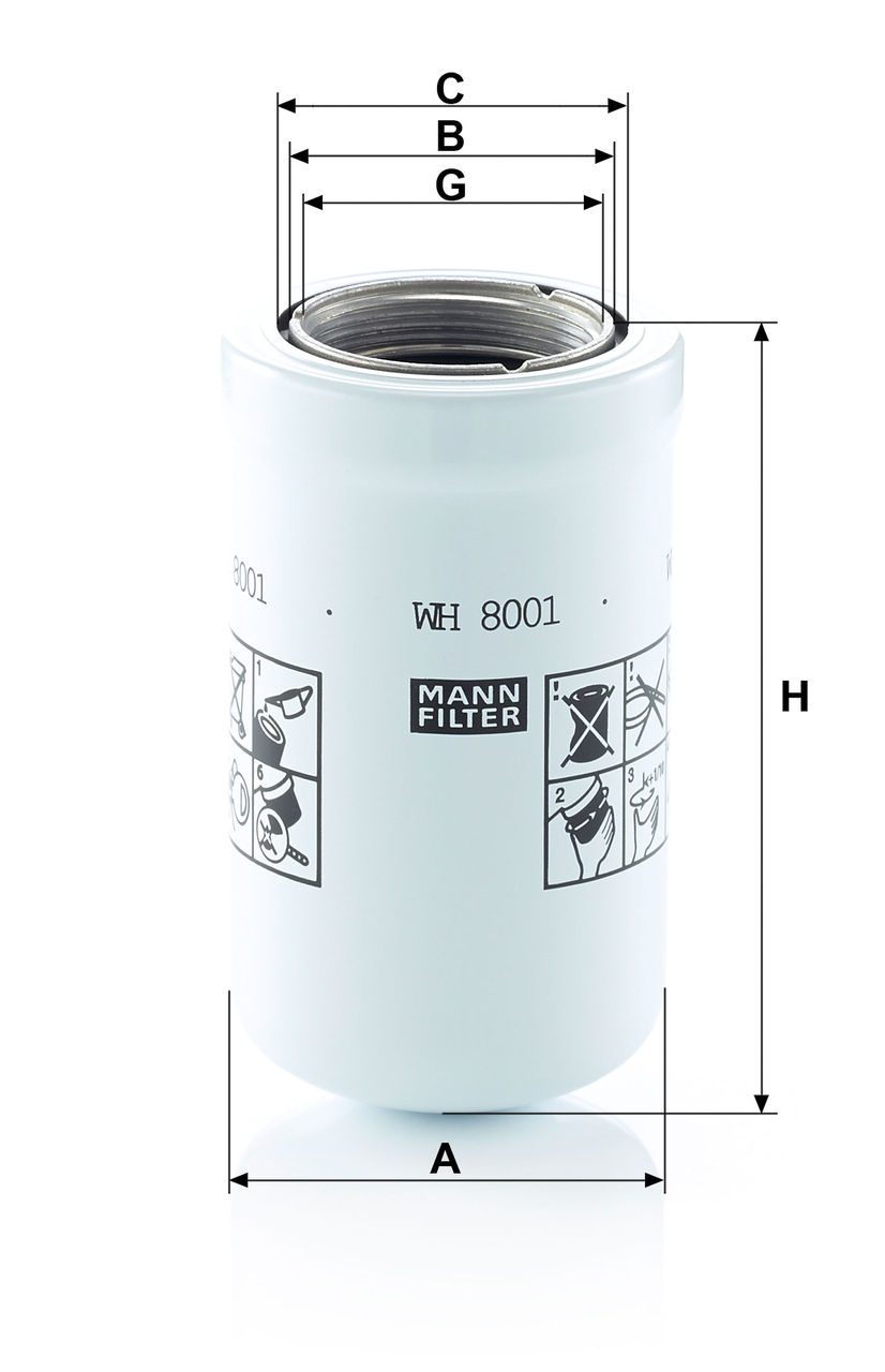 Product Image WH8001_MANN-FILTER