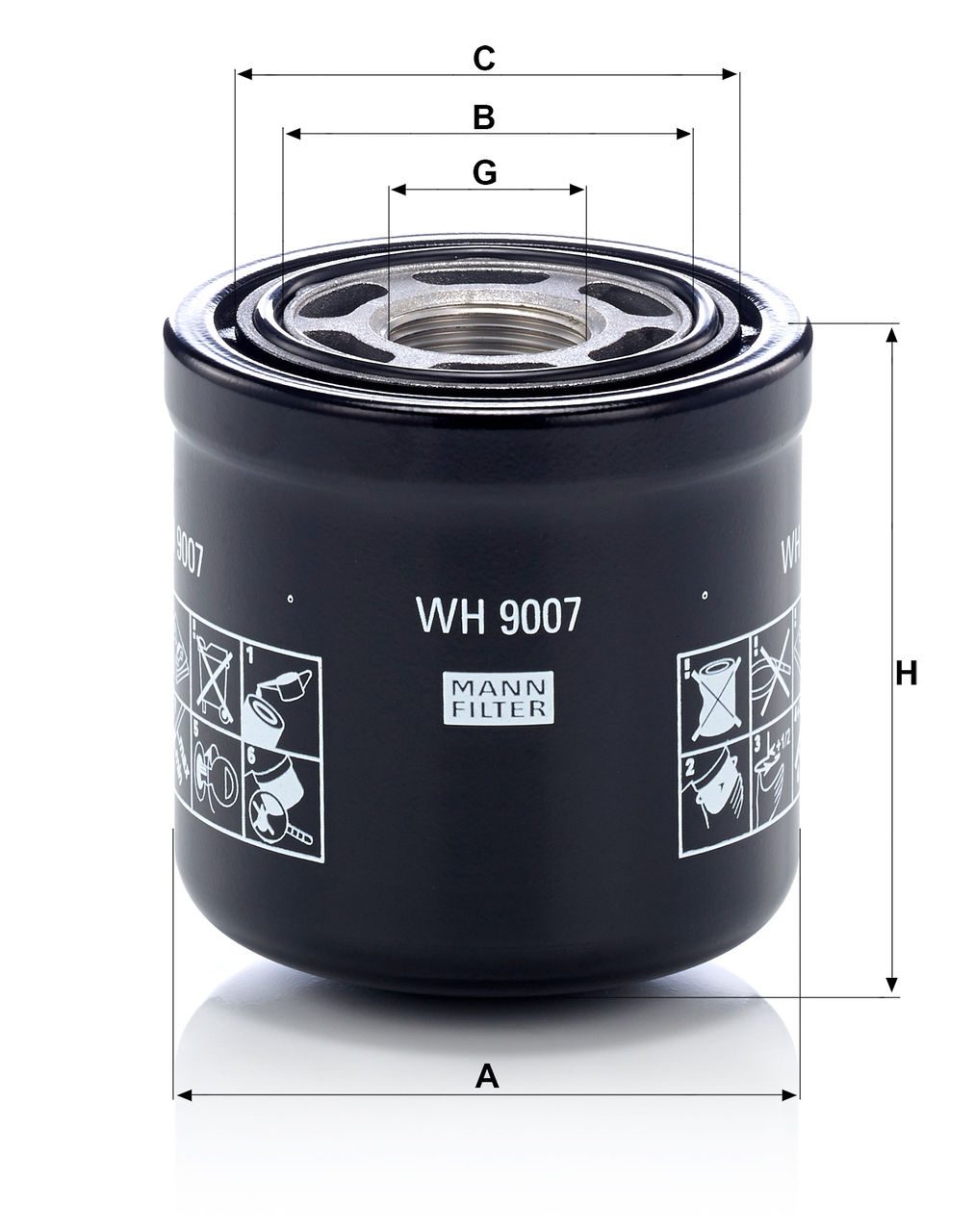 Product Image WH9007_MANN-FILTER