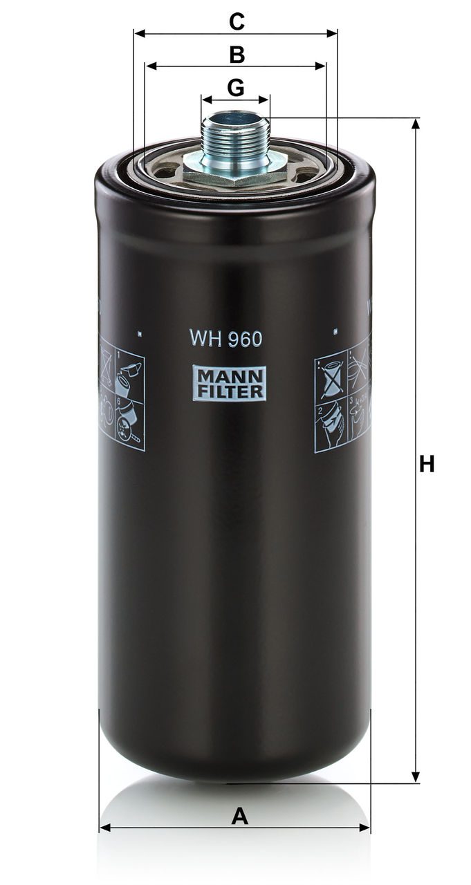 Product Image WH960_MANN-FILTER