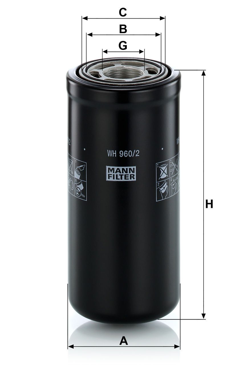 Product Image WH960/2_MANN-FILTER
