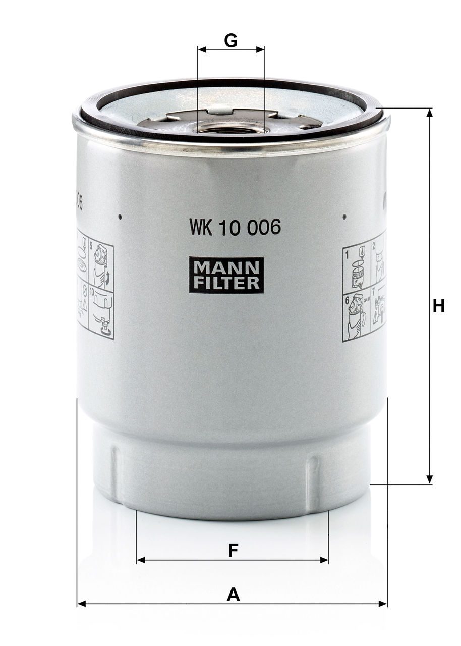 Product Image WK10006Z_MANN-FILTER