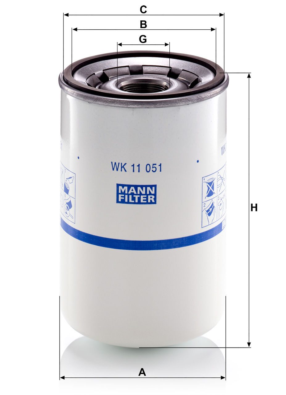 Product Image WK11051_MANN-FILTER