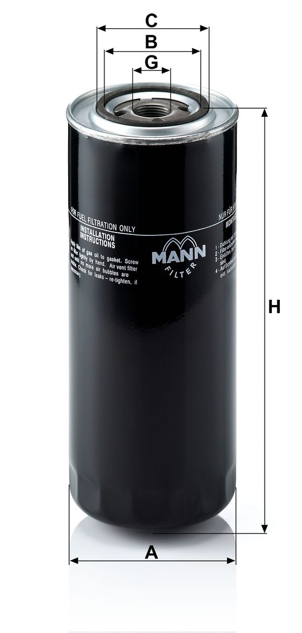 Product Image WK11102/5_MANN-FILTER