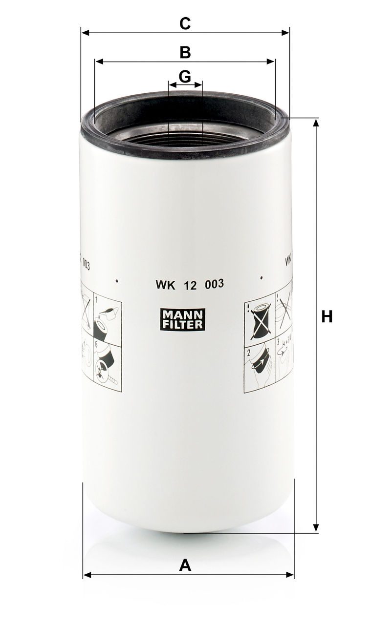 Product Image WK12003_MANN-FILTER