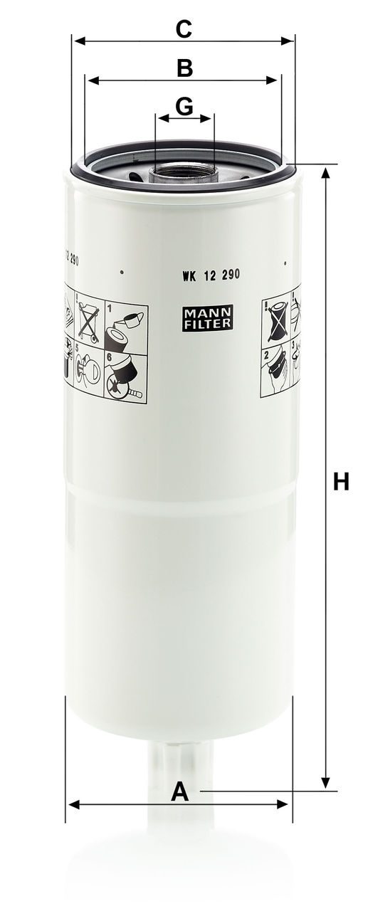Product Image WK12290_MANN-FILTER