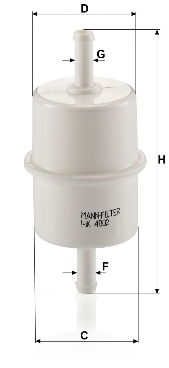Product Image WK4002_MANN-FILTER