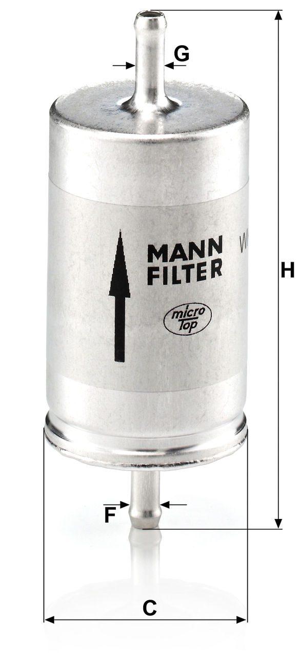 Product Image WK410_MANN-FILTER