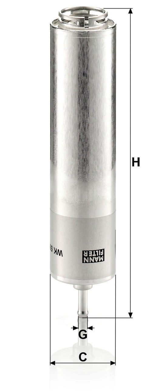 Product Image WK5001_MANN-FILTER