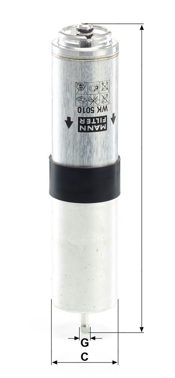 Product Image WK5010Z_MANN-FILTER