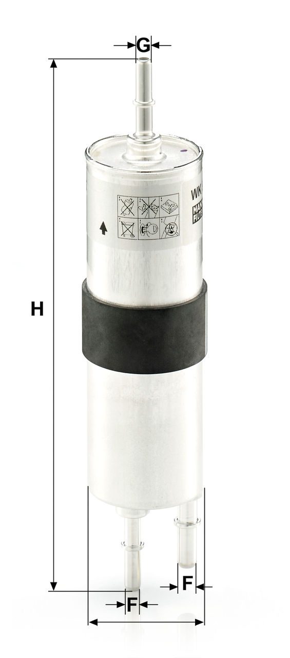 Product Image WK515_MANN-FILTER
