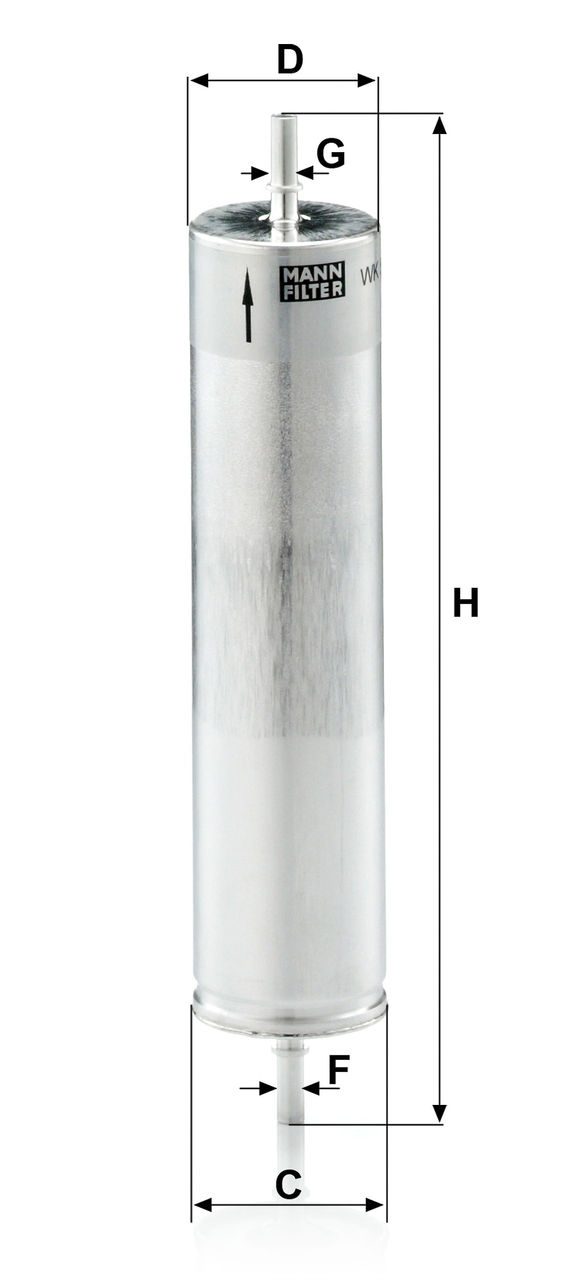 Product Image WK522_MANN-FILTER