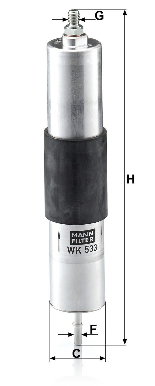 Product Image WK533_MANN-FILTER