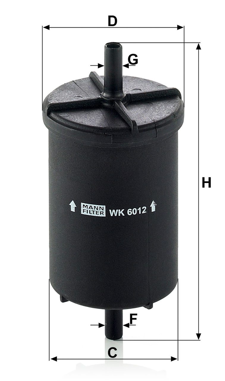 Product Image WK6012_MANN-FILTER