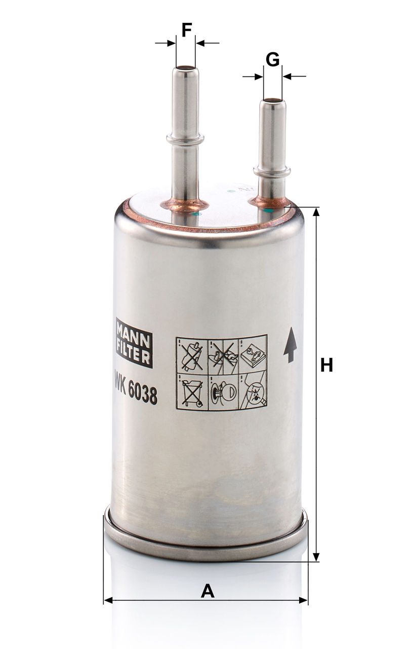 Product Image WK6038_MANN-FILTER