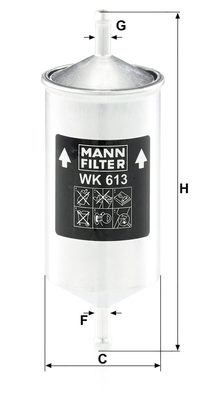 Product Image WK613_MANN-FILTER