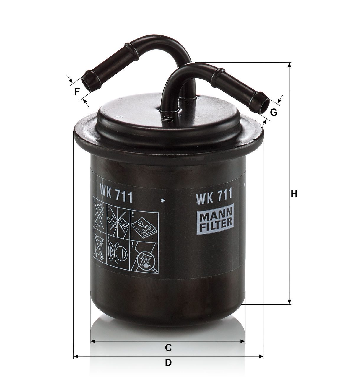 Product Image WK711_MANN-FILTER