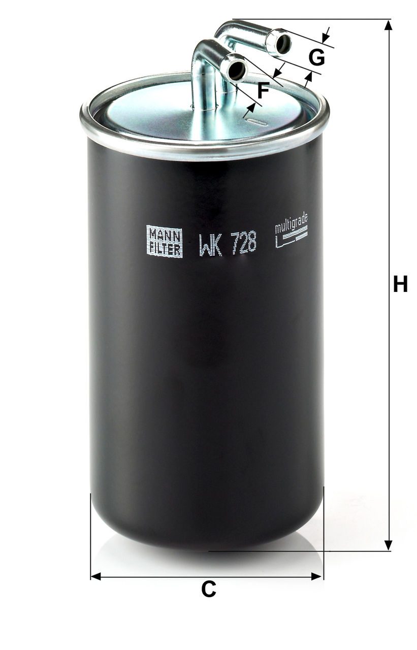 Product Image WK728_MANN-FILTER