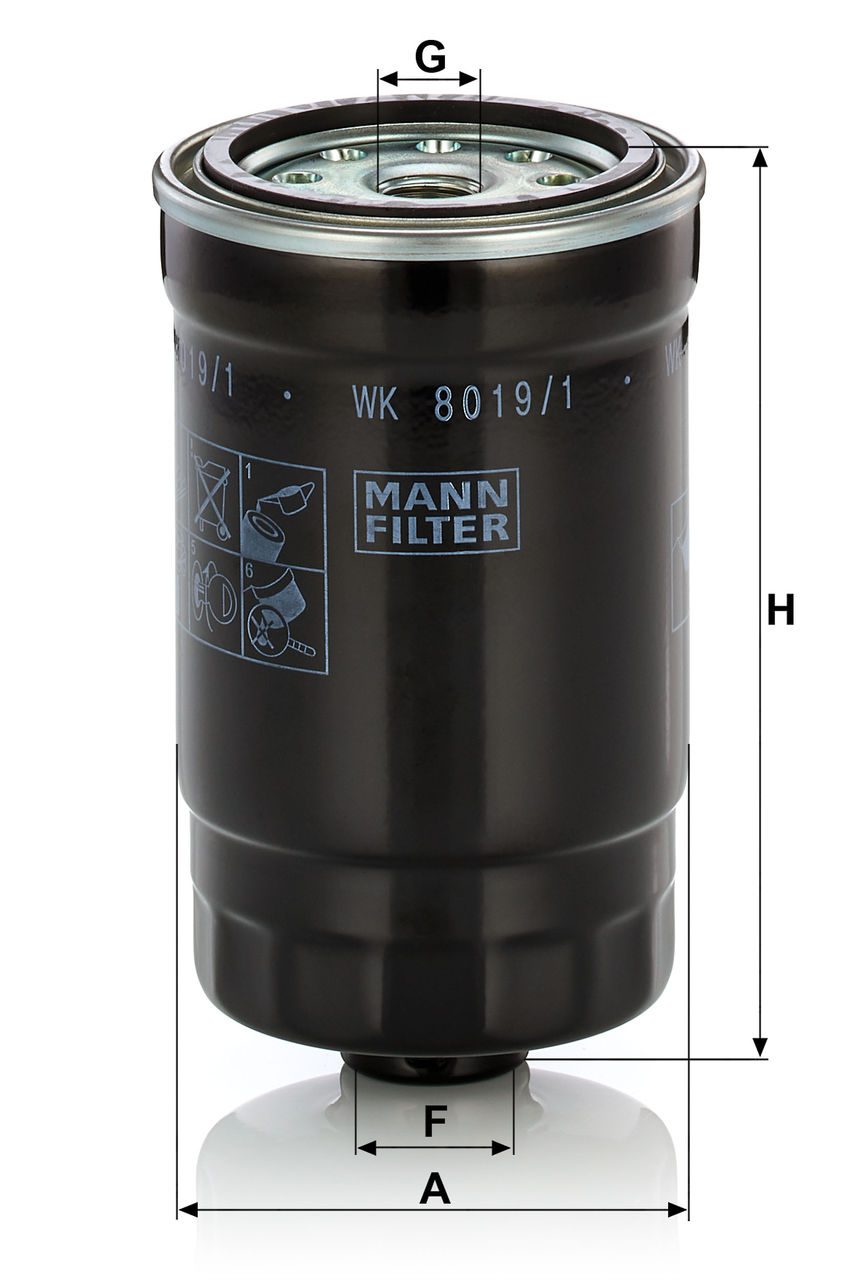Product Image WK8019/1_MANN-FILTER