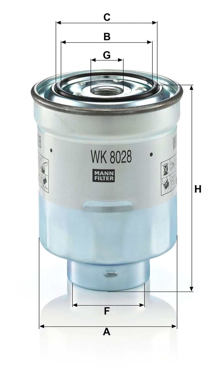Product Image WK8028Z_MANN-FILTER
