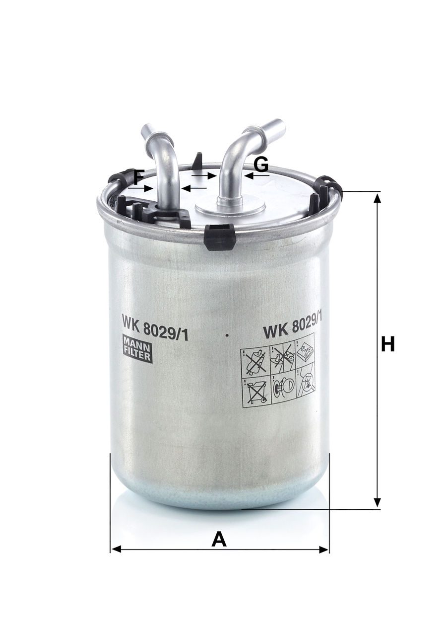 Product Image WK8029/1_MANN-FILTER