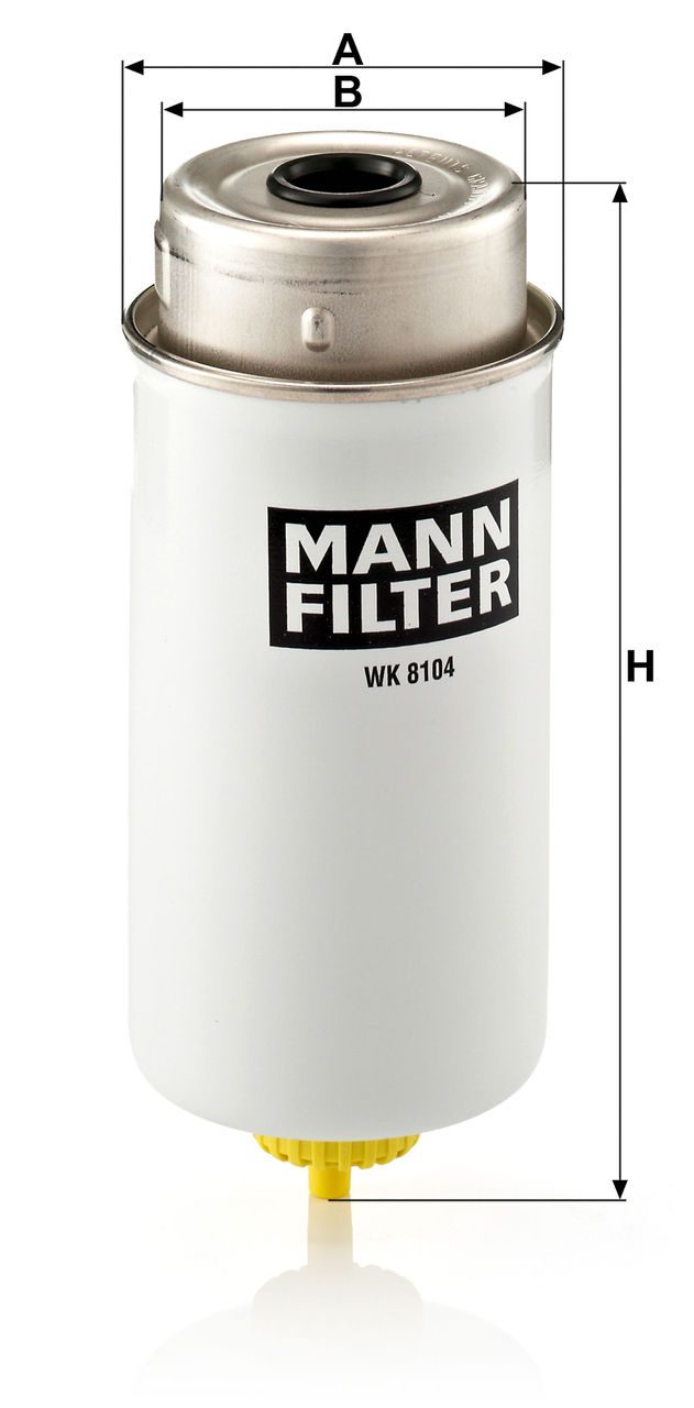 Product Image WK8104_MANN-FILTER