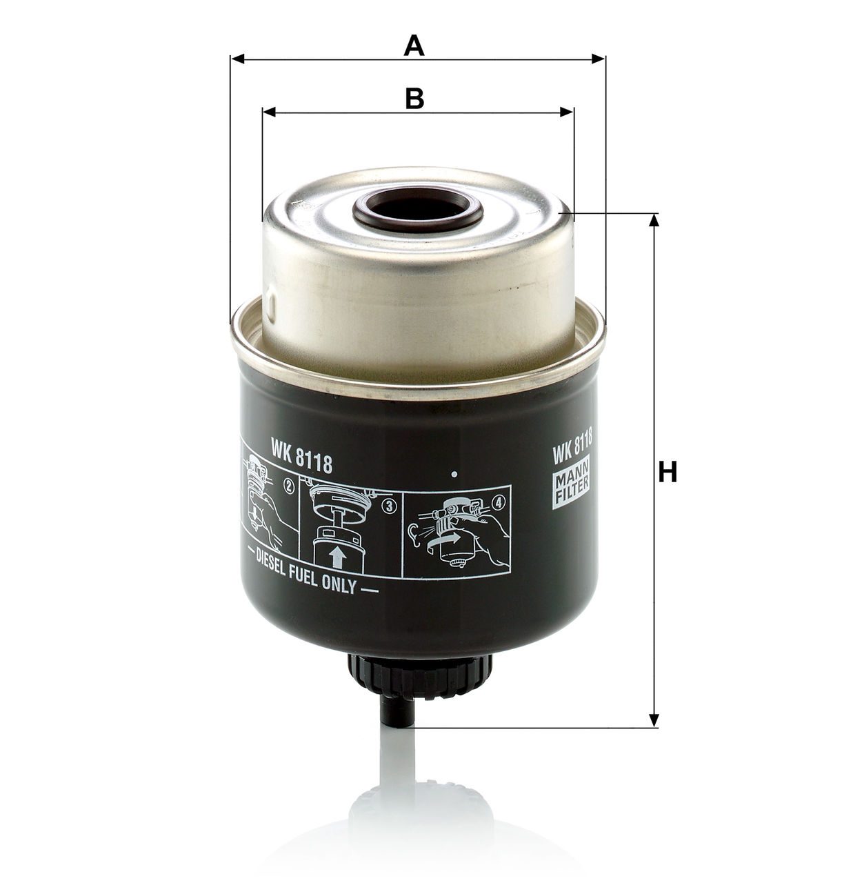 Product Image WK8118_MANN-FILTER