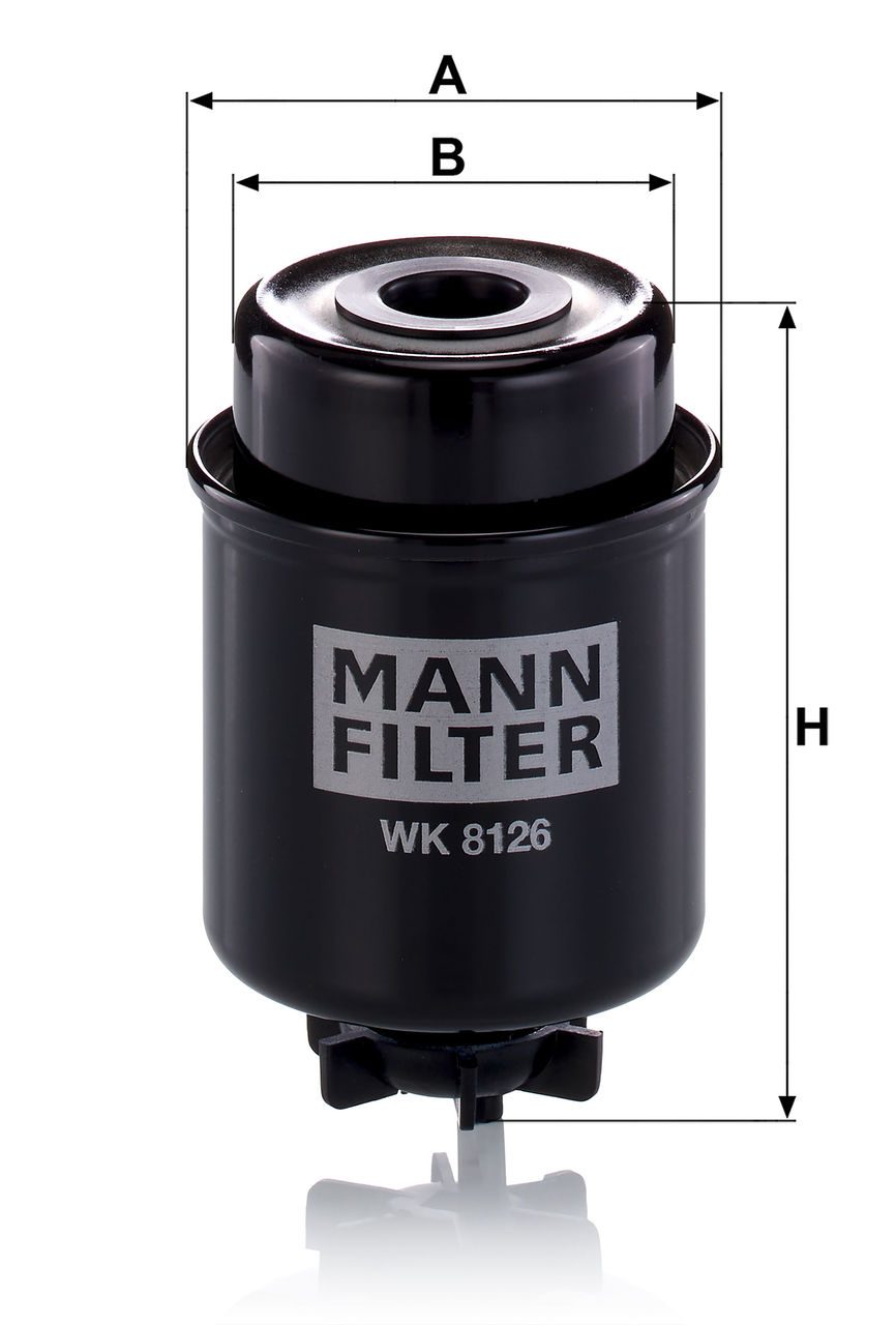 Product Image WK8126_MANN-FILTER