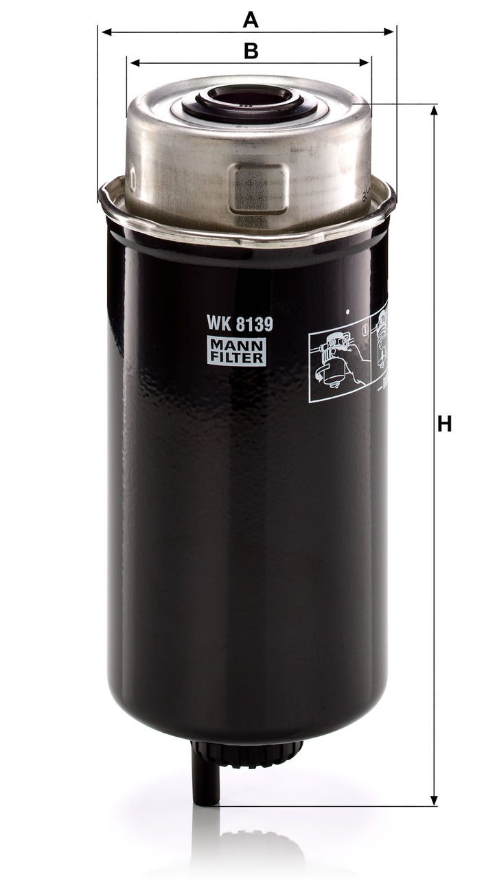 Product Image WK8139_MANN-FILTER
