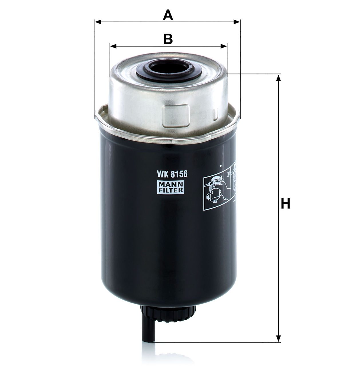 Product Image WK8156_MANN-FILTER