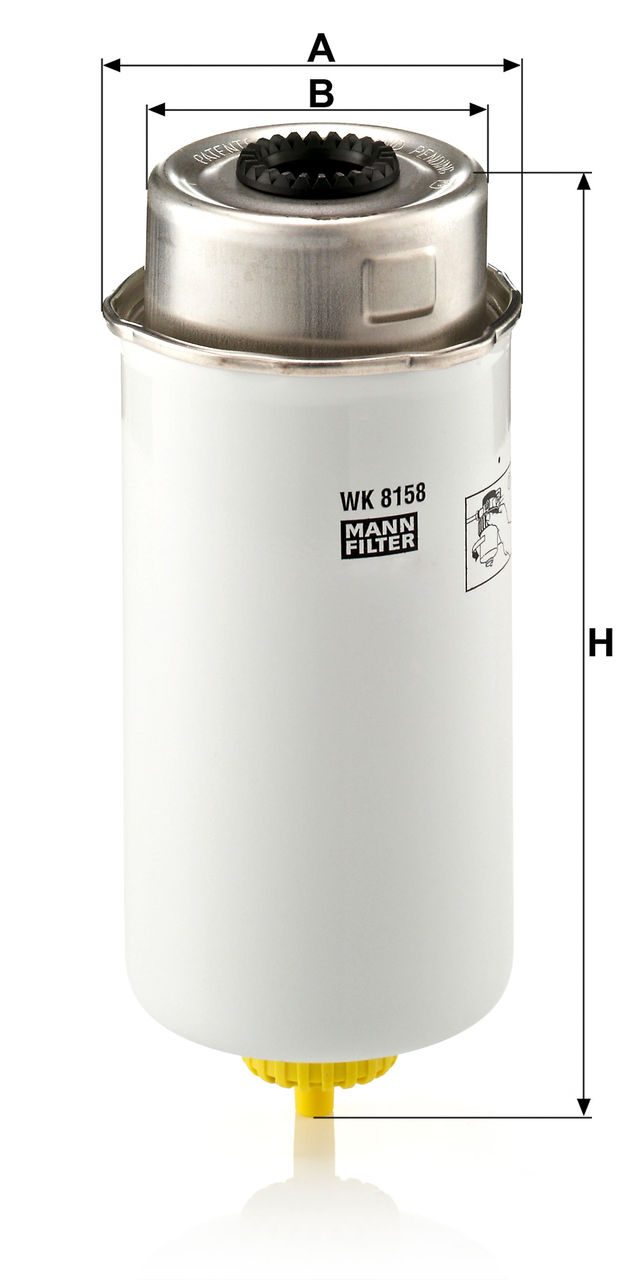 Product Image WK8158_MANN-FILTER