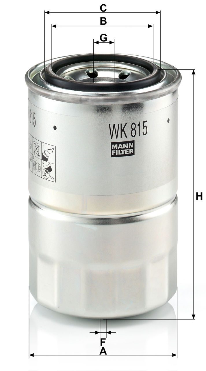 Product Image WK815X_MANN-FILTER