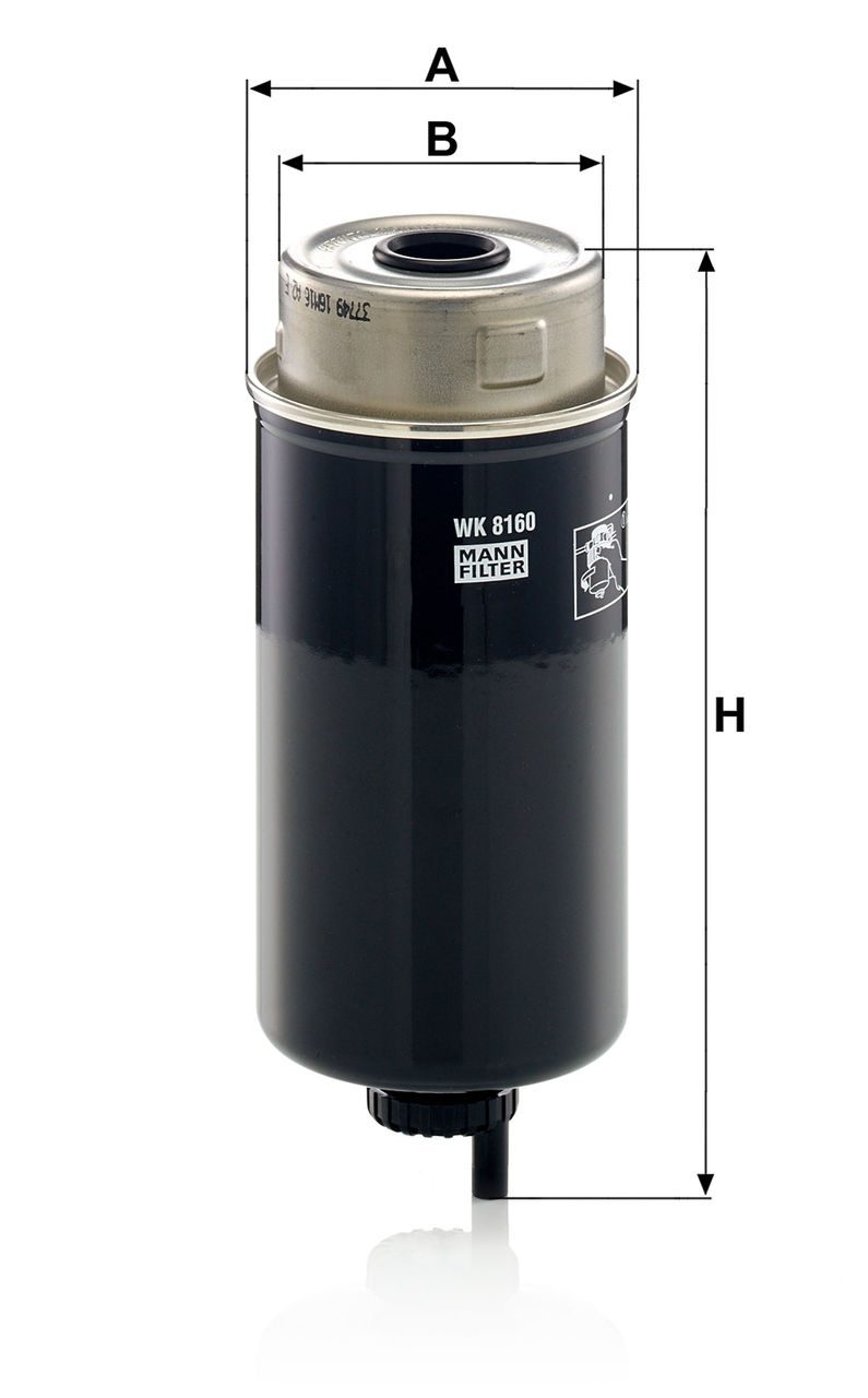 Product Image WK8160_MANN-FILTER
