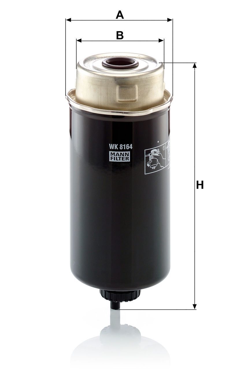 Product Image WK8164_MANN-FILTER
