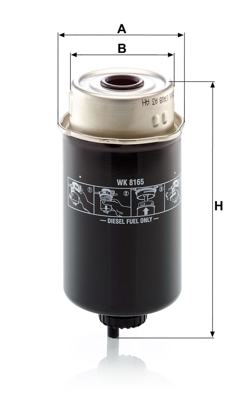 Product Image WK8165_MANN-FILTER