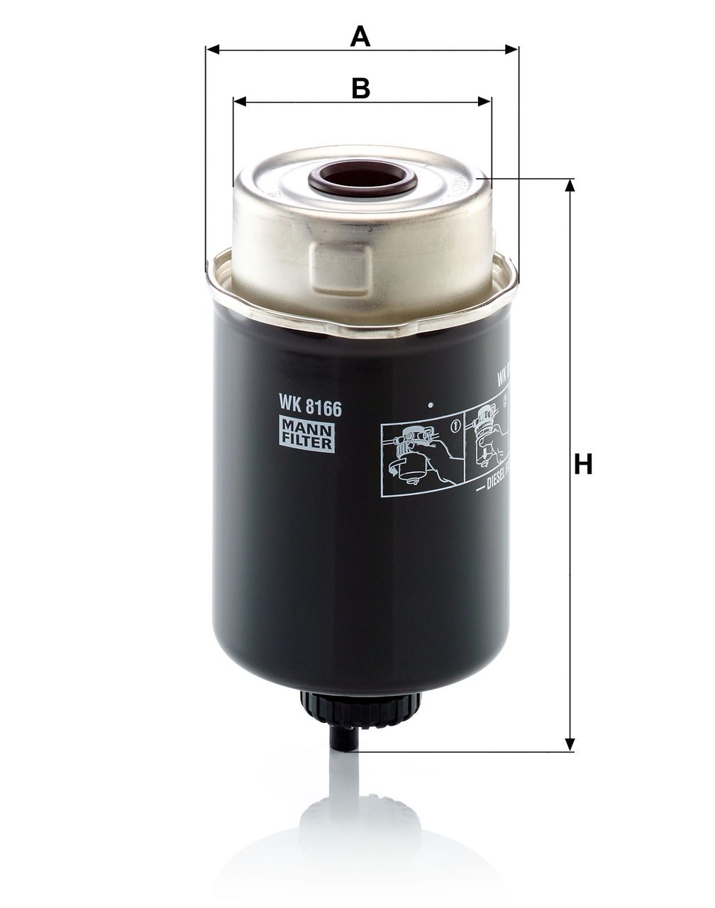 Product Image WK8166_MANN-FILTER