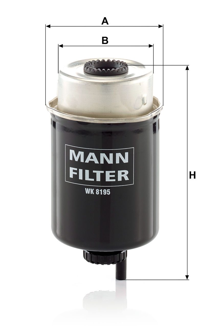 Product Image WK8195_MANN-FILTER