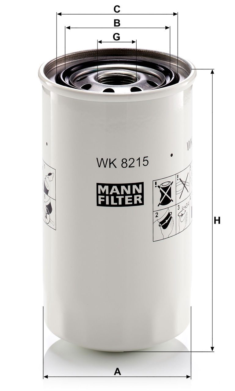 Product Image WK8215_MANN-FILTER