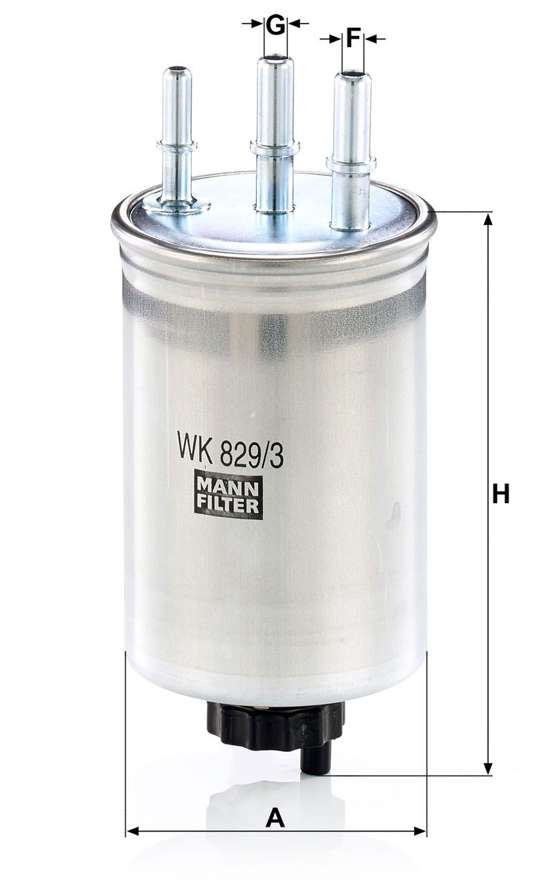 Product Image WK829/3_MANN-FILTER