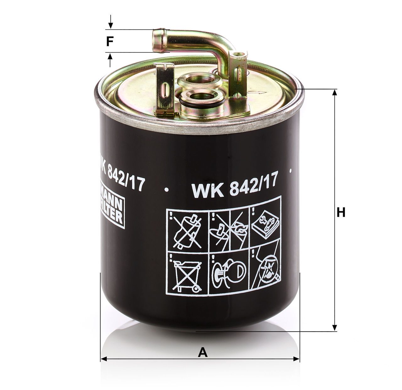 Product Image WK842/17_MANN-FILTER